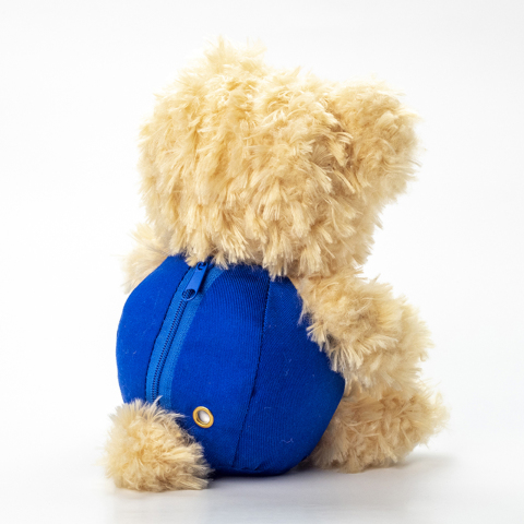 大幅値下げ！最終価格？超希少！キャンドルホルダー付オルゴールテディベア テディベアのジミー（ミュージックボックス） | ドイツ最高級