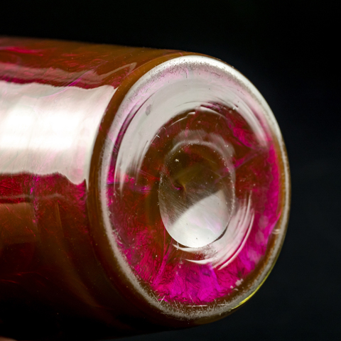 Johann Lötz witwe 花器：ティタニア 緑と紅色 | 全ての