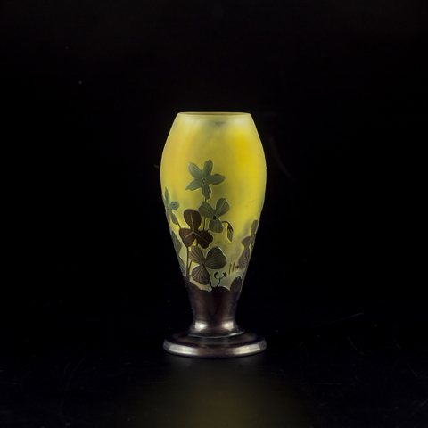 Emile Gallé すみれ文花器（小） | 全ての商品 | 黒壁公式