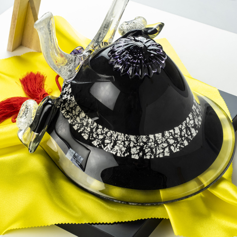 飾兜 五月人形 K-405 京兜平飾り 12号錆珠之兜【京甲冑】｜雛人形、五月人形