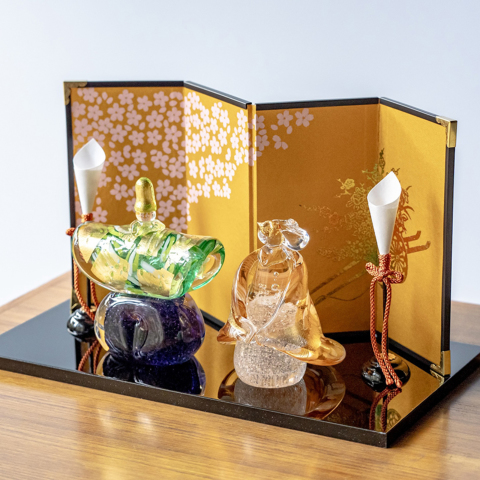 KUROKABE】瑠璃雛 【あぢさゐ・七 】 | KUROKABE | 黒壁公式オンライン