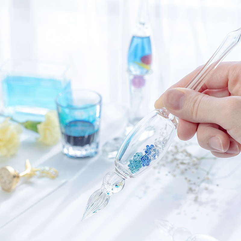 KUROKABE】TOMAI Fine Lampwork ガラスペン（金平糖） | KUROKABE | 黒