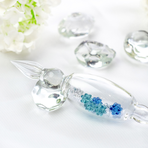 KUROKABE】TOMAI Fine Lampwork ペンレスト「アイスロック