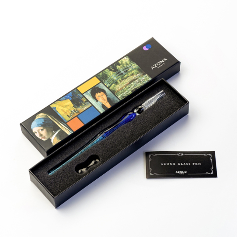 ASTRO CRAFT グラデーション ガラスペン 専用ケース付き KUROKABE】アゾン ガラスペン | KUROKABE | 黒壁公式オンライン