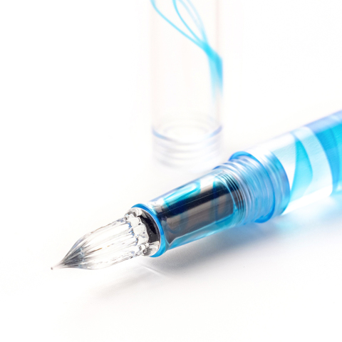 KUROKABE】ギター ガラスペン オーロラ キャップ付 | KUROKABE | 黒壁