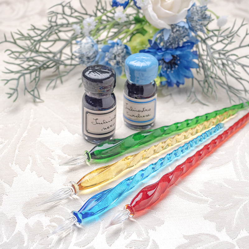 KUROKABE】ルビーナート社 ミニガラスペン&インクセット | KUROKABE