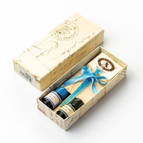 KUROKABE】ルビーナート社 ミニガラスペン&インクセット | KUROKABE