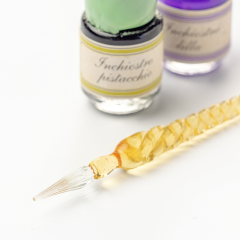 KUROKABE】ルビーナート社 ミニガラスペン&インクセット | KUROKABE