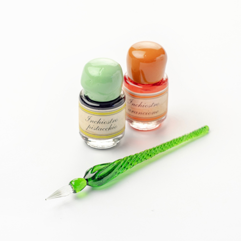 KUROKABE】ルビーナート社 ミニガラスペン&インクセット | KUROKABE