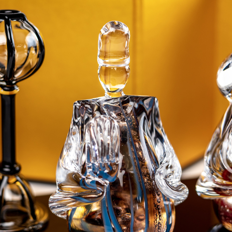 金津沙矢香　南天のお雛様　新品 楽天市場】「南天のおひな様」 ガラスのお雛様 雛人形 節句人形 手作り