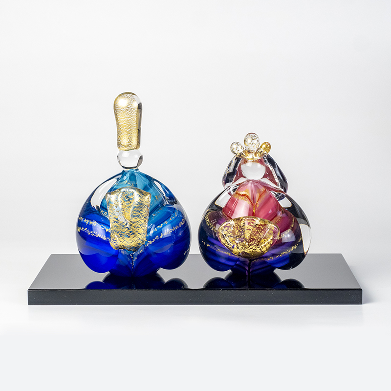 STUDIO】田中由香作 千代雛-桃 | KUROKABE | 黒壁公式オンライン